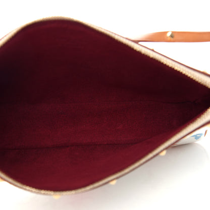 Louis Vuitton Monogram Multicolor Pochette Accessories White 5 of 12