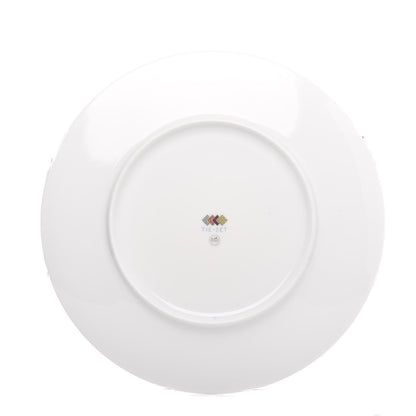 Hermes Porcelain Tie Dinner Plate Set of 2 9 of 12