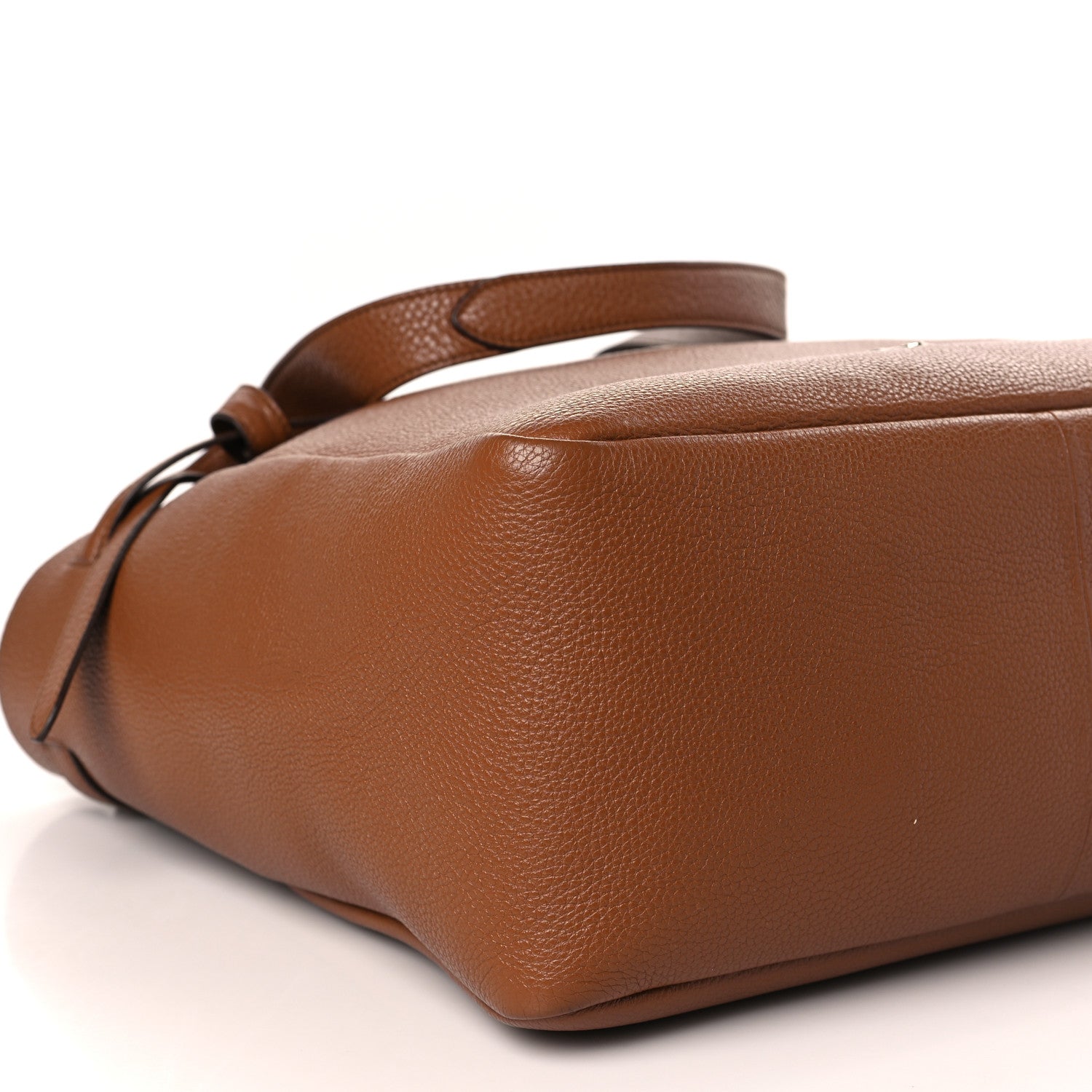 Prada Vitello Daino Soft Dynamique Tote Cognac Cocco 7 of 10