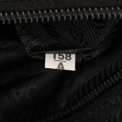 Prada Nylon Vela Flat Messenger Bag Black 8 of 8