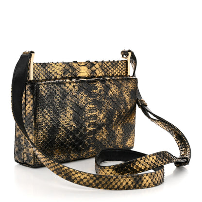 Chanel Snakeskin 2.55 Reissue Clutch Bag Black Gold 3 of 10