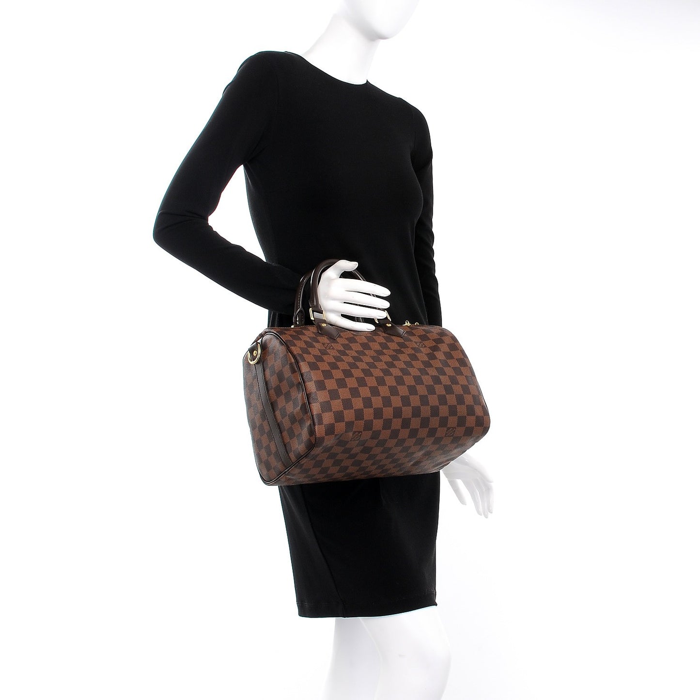 Damier Ebene Speedy Bandouliere 30