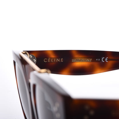 Celine Bridge Sunglasses CL 40024U Havana 6 of 7