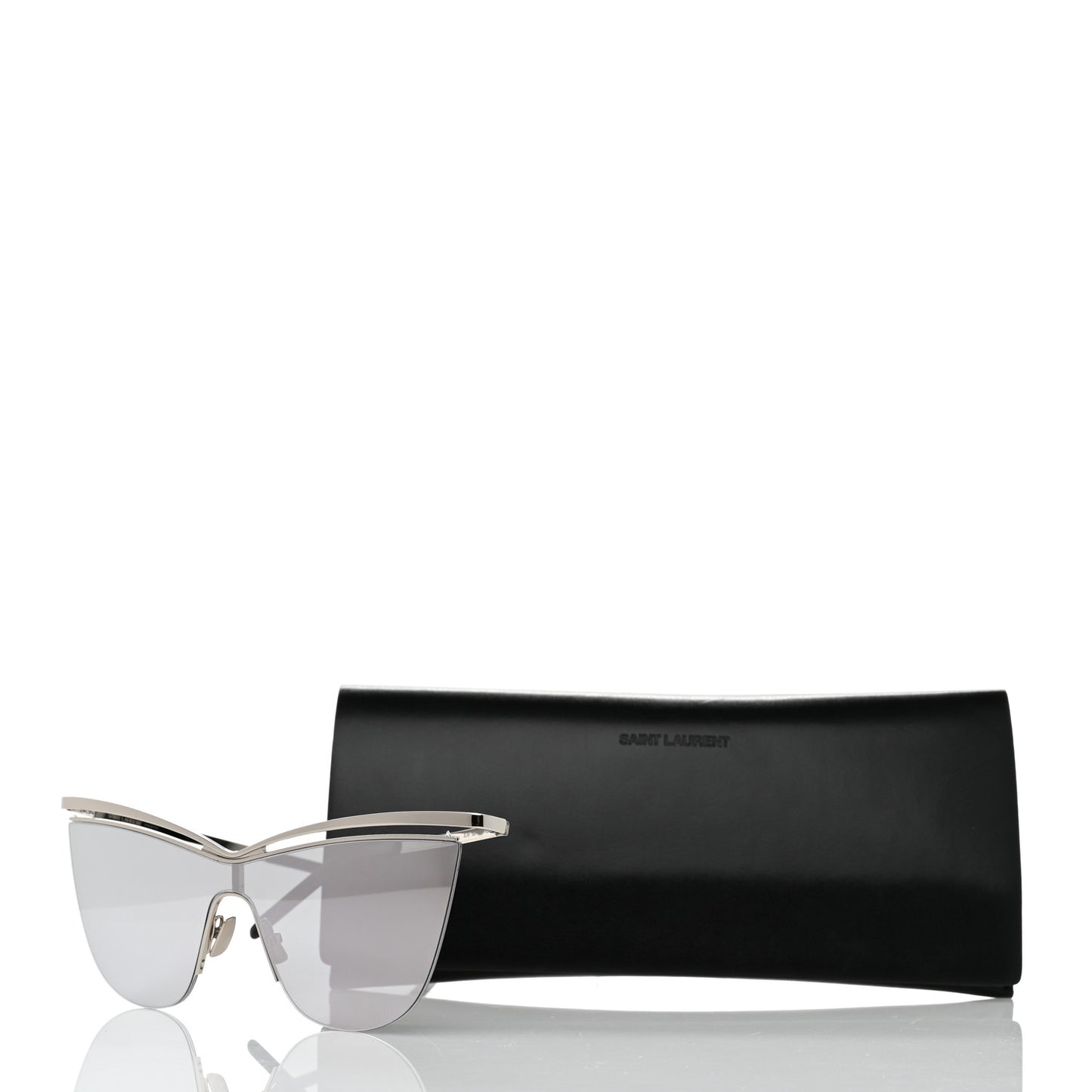 SL249 Cat Eye Sunglasses Silver