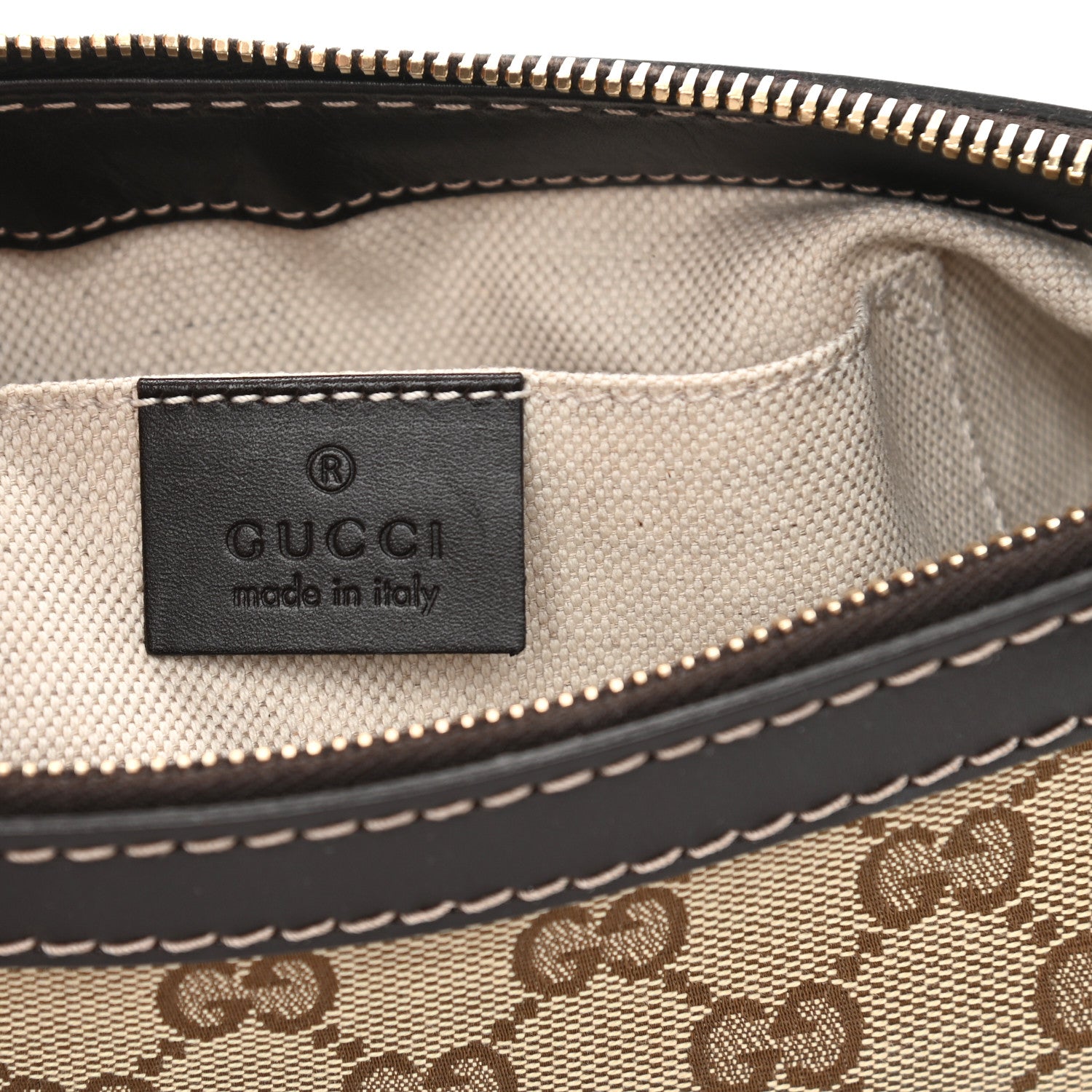 Gucci Monogram Small Mayfair Shoulder Bag Dark Brown 6 of 14