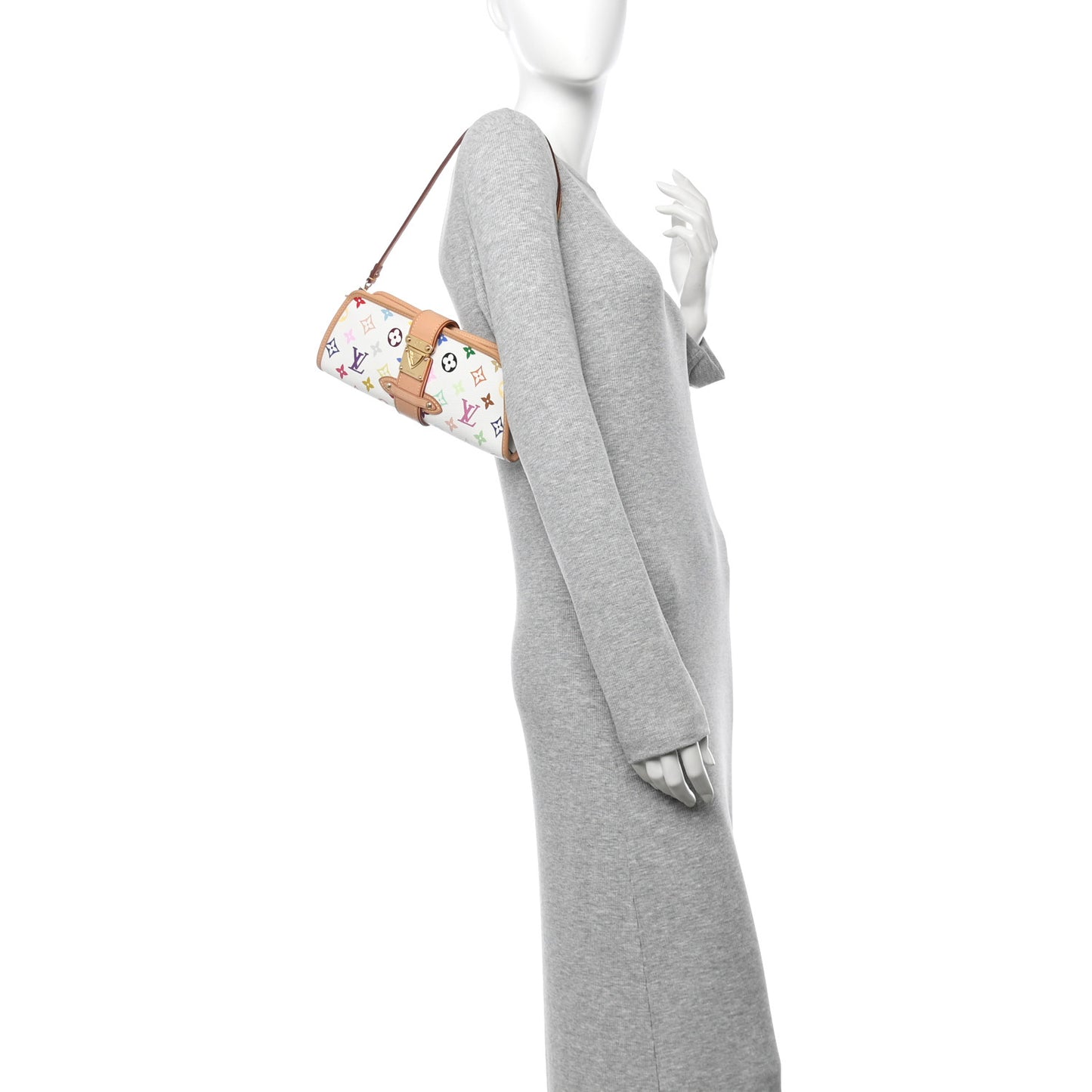 Monogram Multicolor Shirley White