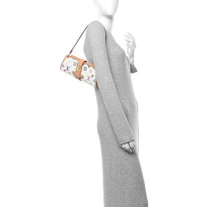 Louis Vuitton Monogram Multicolor Shirley White 2 of 9