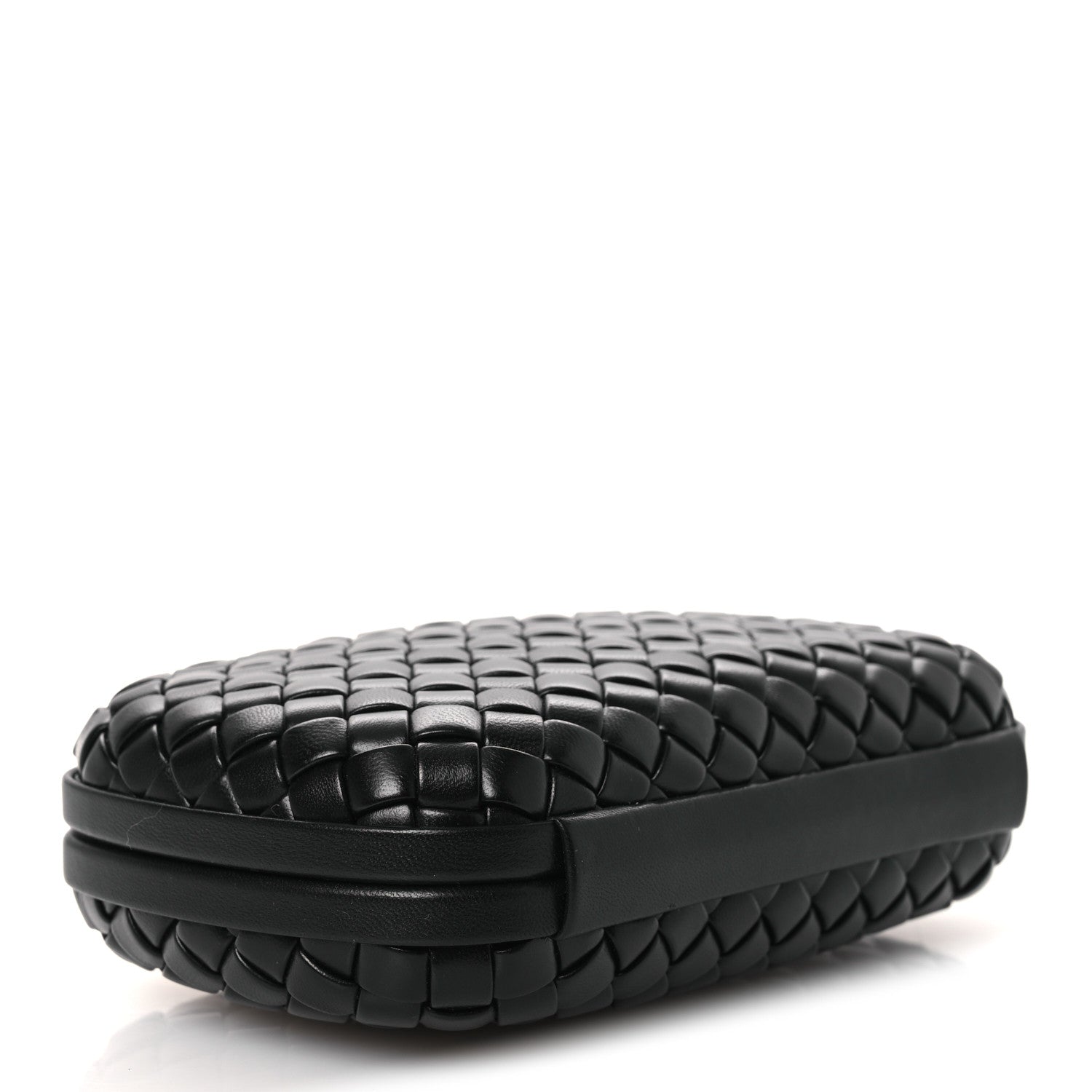 Bottega Veneta Nappa Intrecciato Knot Clutch Black 4 of 11