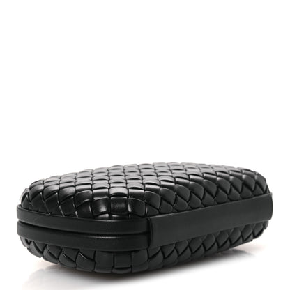 Bottega Veneta Nappa Intrecciato Knot Clutch Black 4 of 11