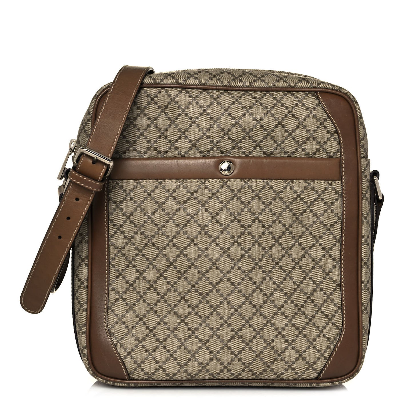 Diamante Shoulder Bag Marron Glace