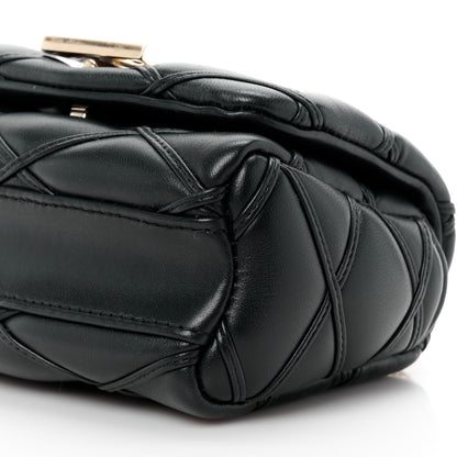 Louis Vuitton Lambskin Malletage Pico GO-14 Black 10 of 11