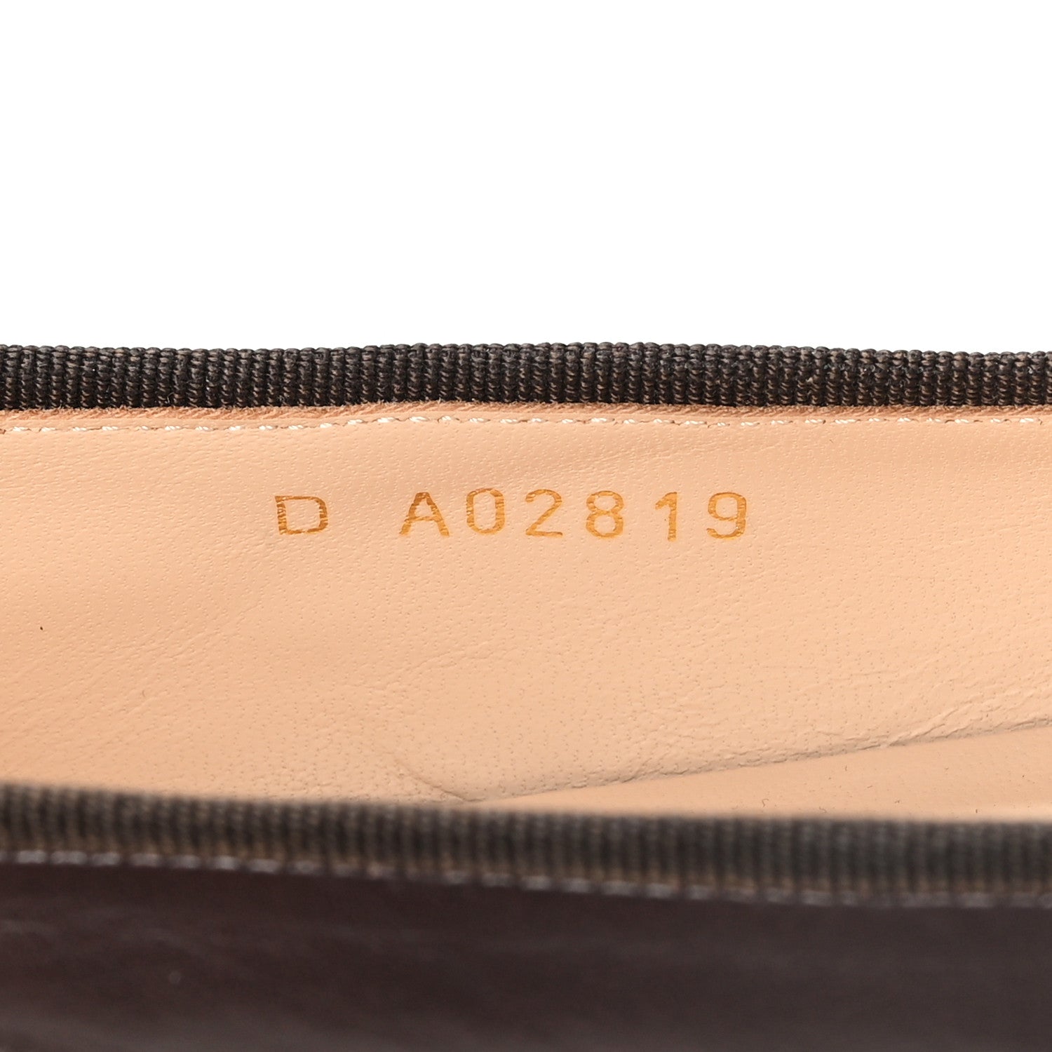 Chanel Lambskin Cap Toe CC Ballerina Flats 38 Brown Black 9 of 10