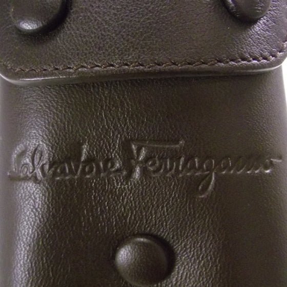 SALVATOREFERRAGAMOWovenShearlingBag