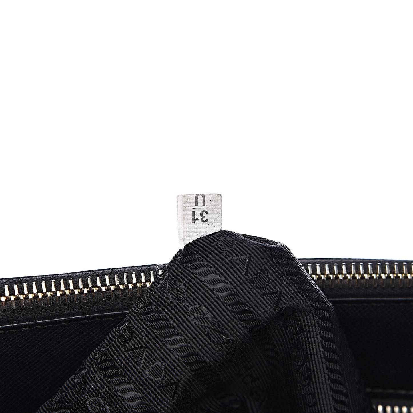 Saffiano Large Galleria Double Zip Tote Black
