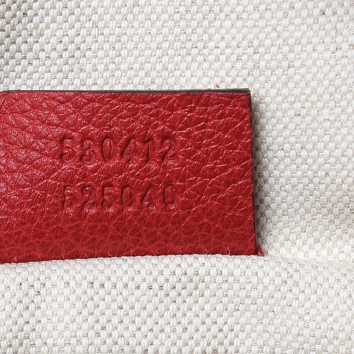 Gucci Grained Calfskin Logo Belt Bag Hibiscus Red 7 of 9