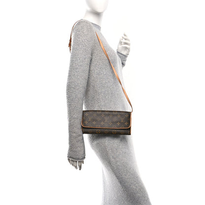 Louis Vuitton Monogram Pochette Twin GM 2 of 10