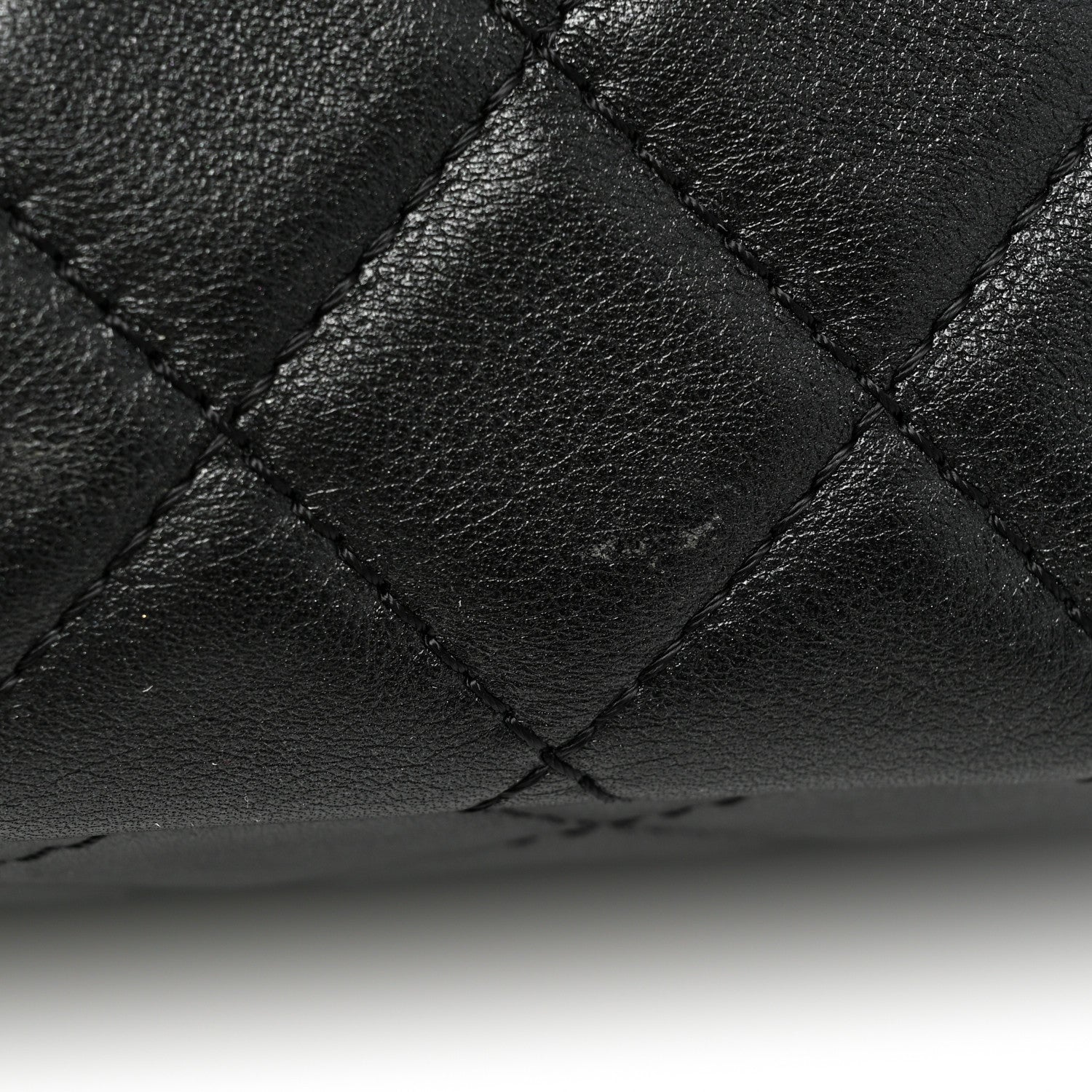 Chanel Calfskin Quilted XXL Travel Flap Bag Black 11 of 13