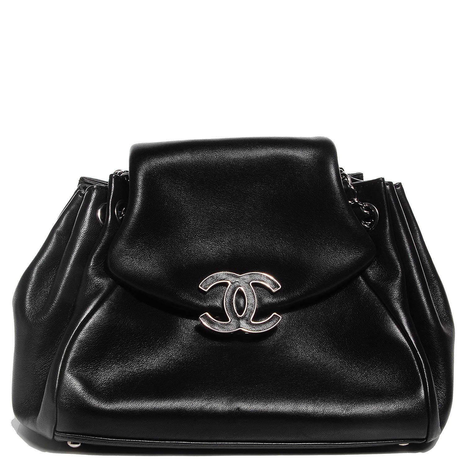 Chanel Lambskin Sensual Medium Flap Black 1 of 8