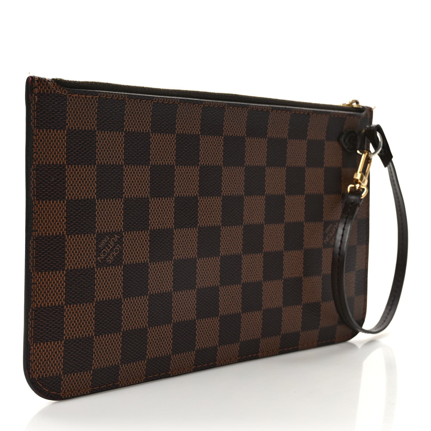 Louis Vuitton Damier Ebene Neverfull MM GM Pochette 2 of 9