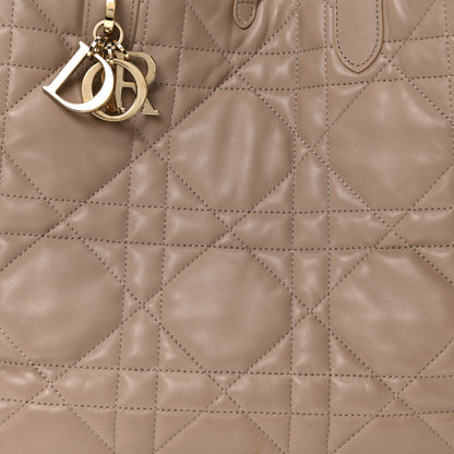Christian Dior Calfskin Macrocannage Large Toujours Powder Beige 9 of 11