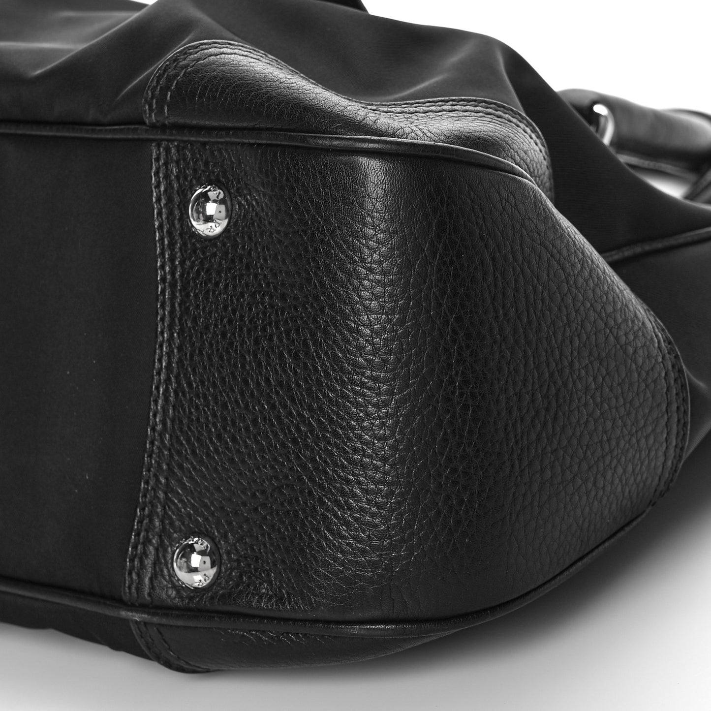 Tessuto Nylon Bowler Black