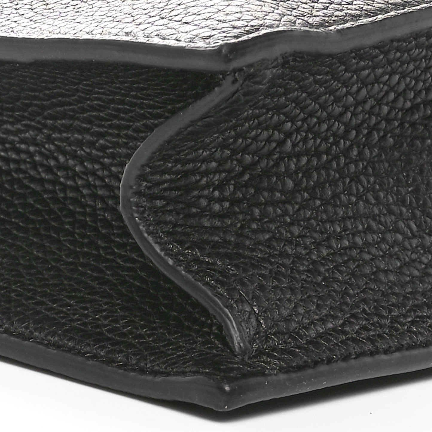 Calfskin Kingsnake Print Vertical Tote Black