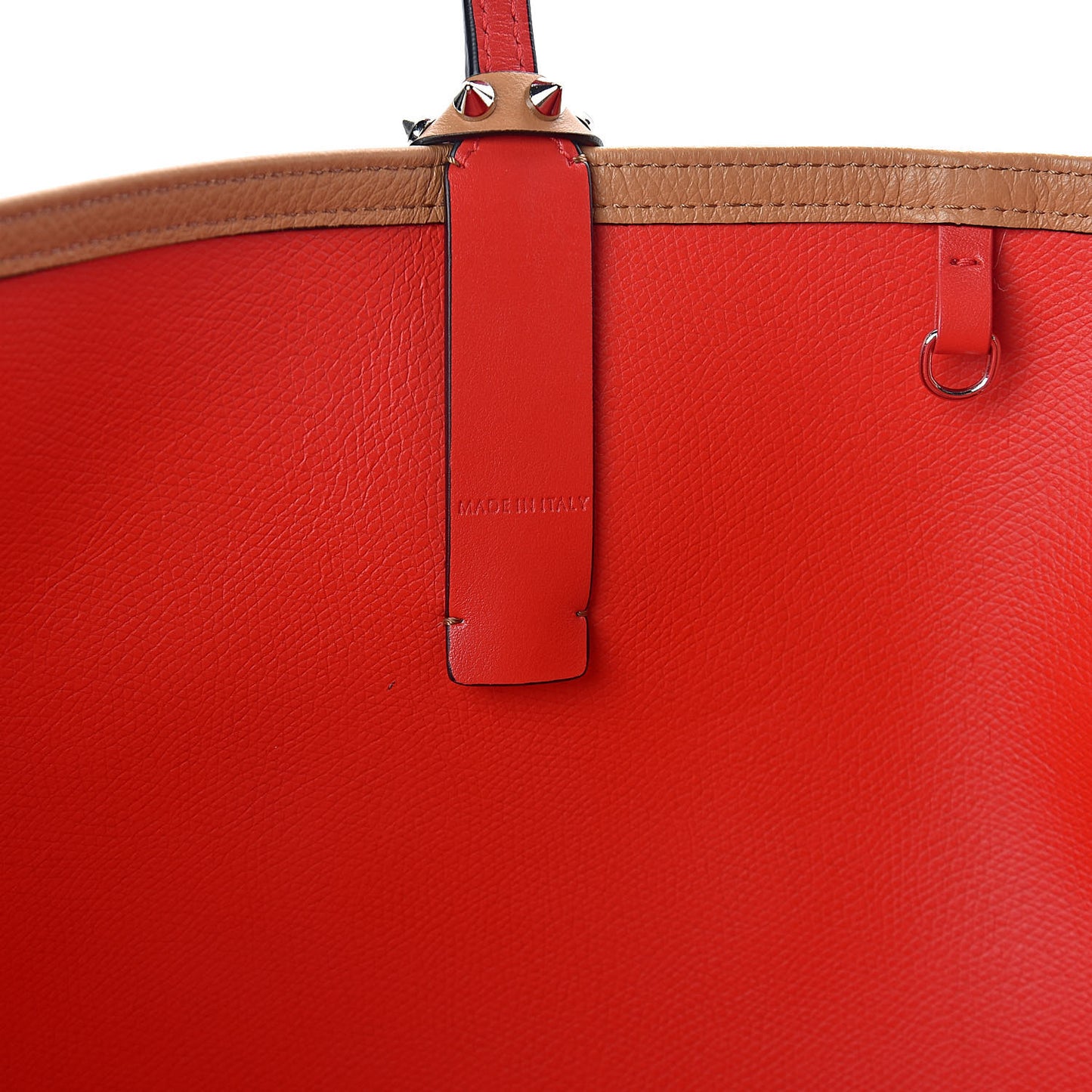 Calfskin Spikes East West Cabata Tote Avoine