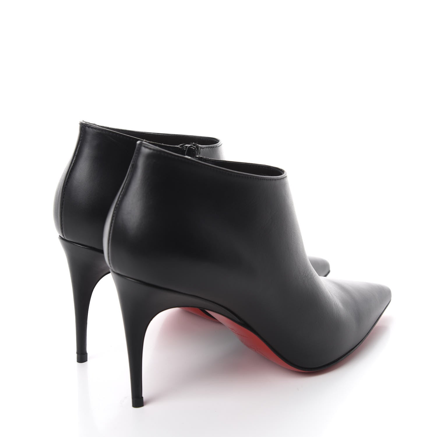 Christian Louboutin Calfskin Gorgona 85 Ankle Boots 36 Black 4 of 9