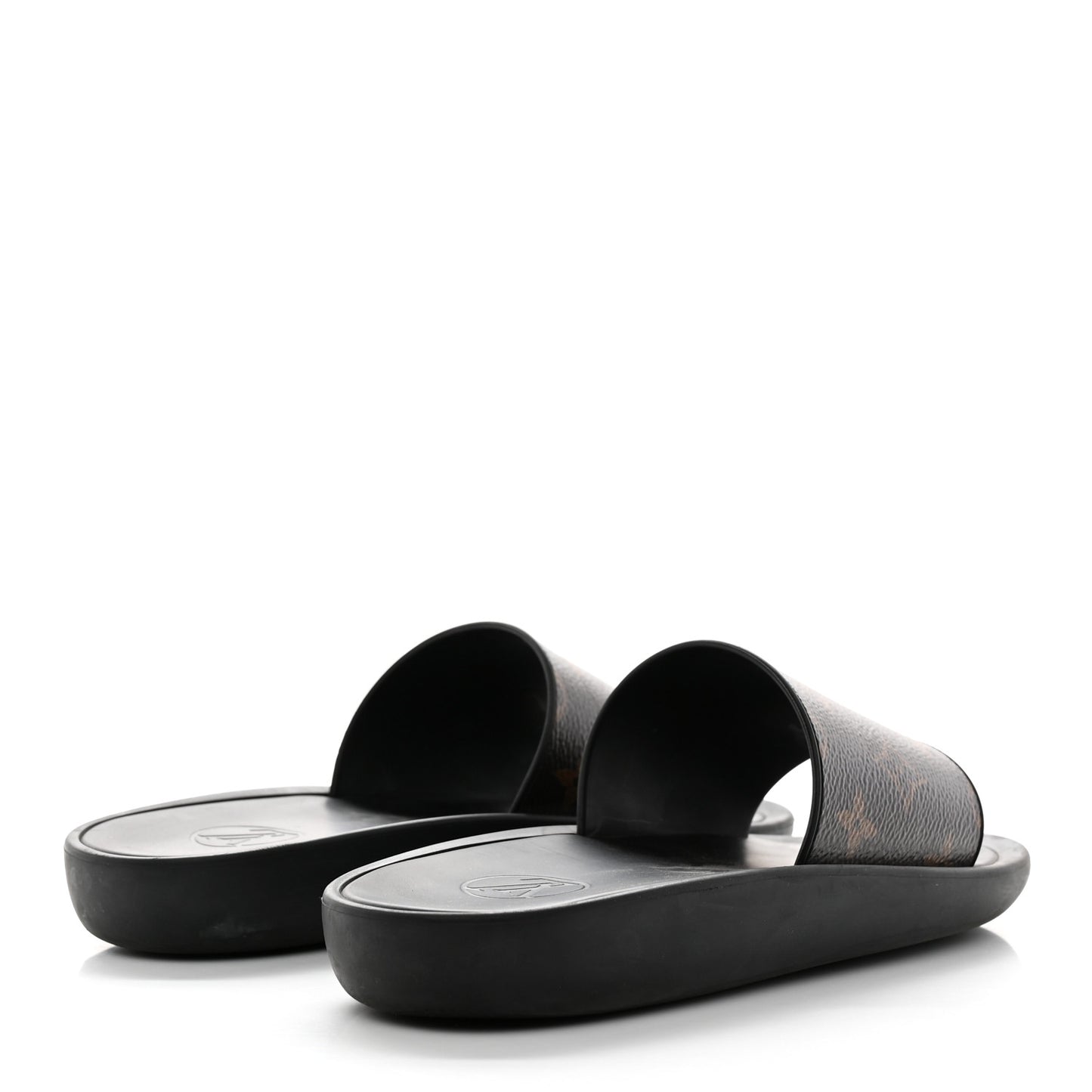 Monogram Sunbath Slide Sandals 35