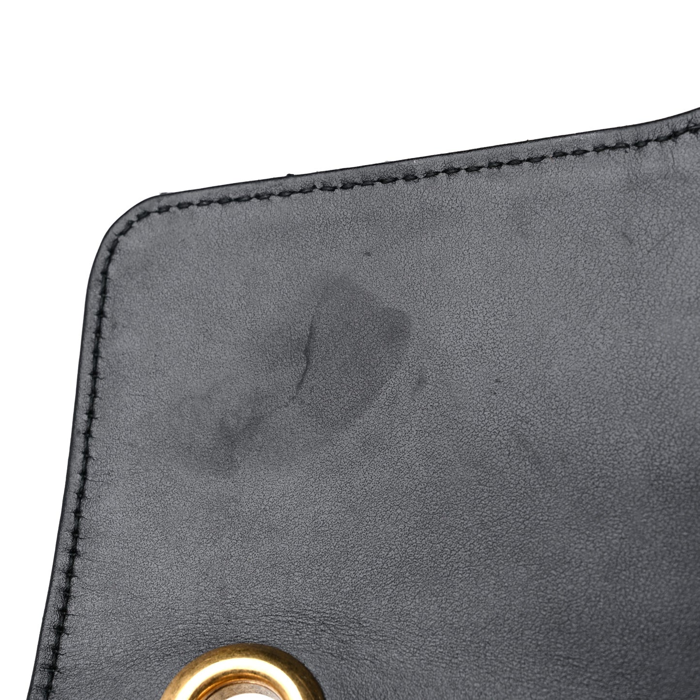 Calfskin Matelasse Medium GG Marmont Shoulder Bag Black