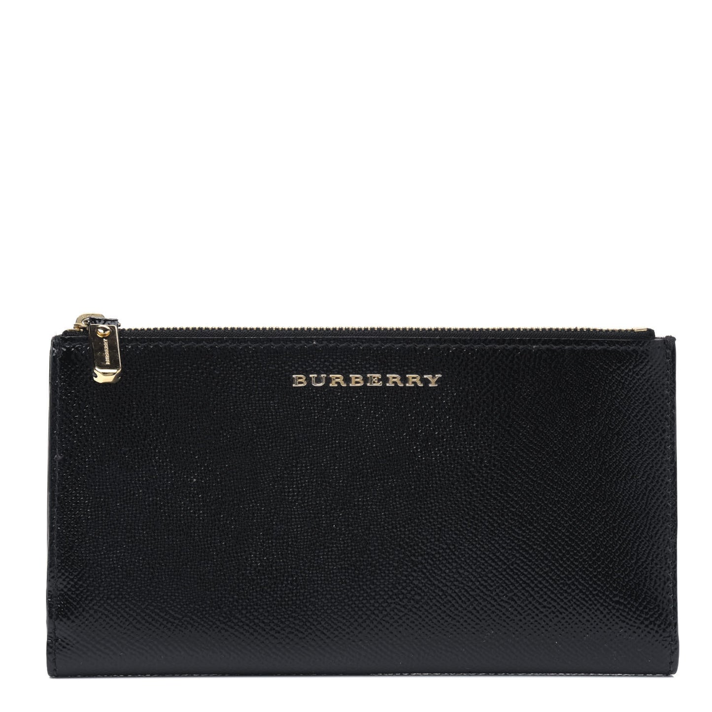 Patent Constantine Continental Wallet Black
