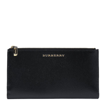 Burberry Patent Constantine Continental Wallet Black 1 of 4