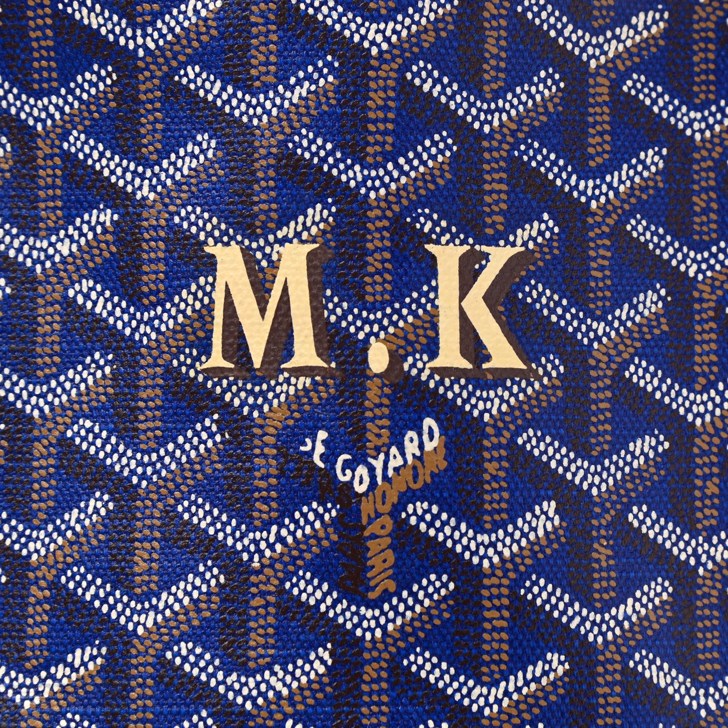 Goyard Goyardine Porte-Habits Garment Bag Blue 11 of 17