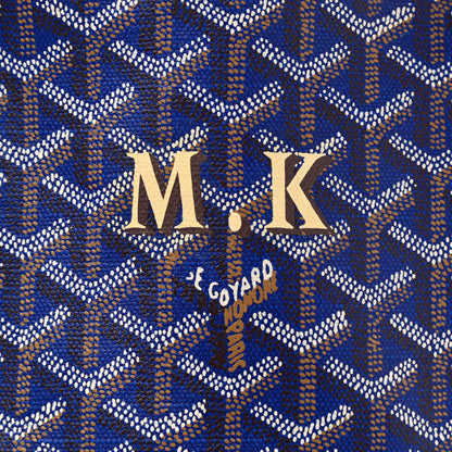 Goyard Goyardine Porte-Habits Garment Bag Blue 11 of 17