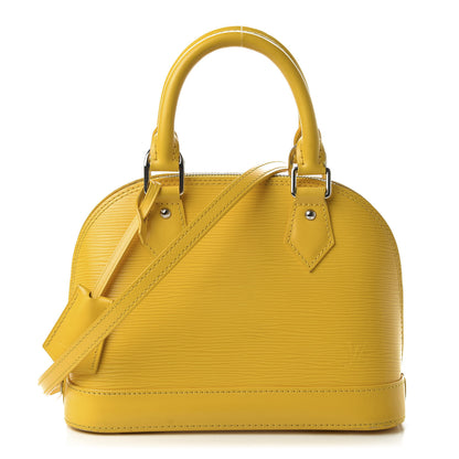Louis Vuitton Epi Alma BB Citron 1 of 10