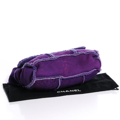 Chanel Mouton Shoulder Bag Purple 4 of 8