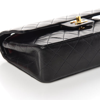 Chanel Lambskin Quilted Small Double Flap Black 8 of 10