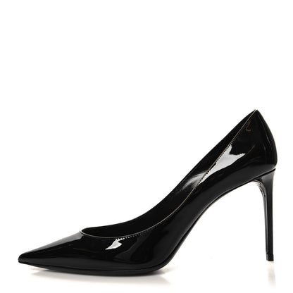 Saint Laurent Patent Calfskin Zoe 85 Pump 40 Black 1 of 9