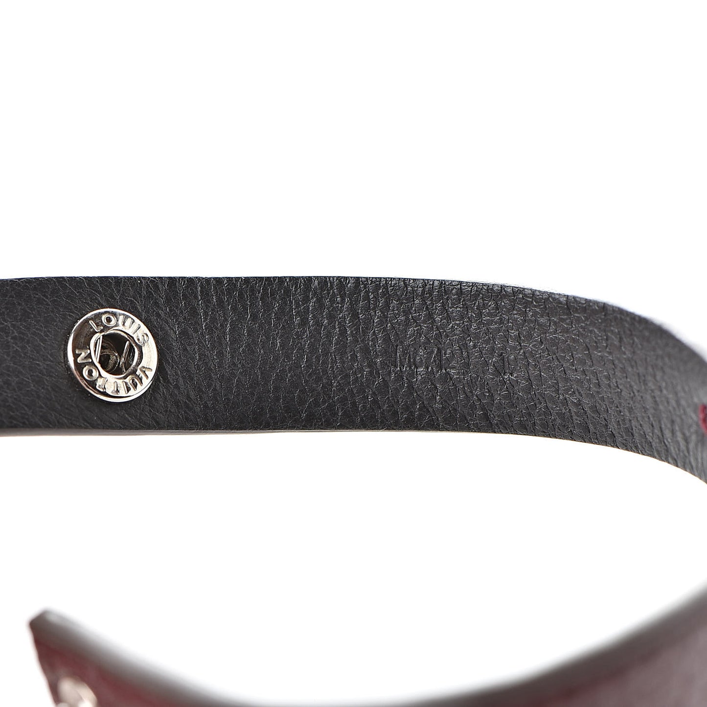 Taurillon Press it Bracelet 19 Bordeaux