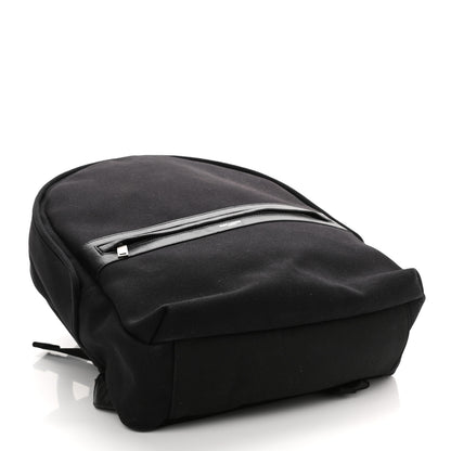 Saint Laurent Canvas City Backpack Black 4 of 10