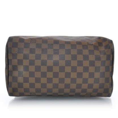Louis Vuitton Damier Ebene Speedy 30 5 of 9