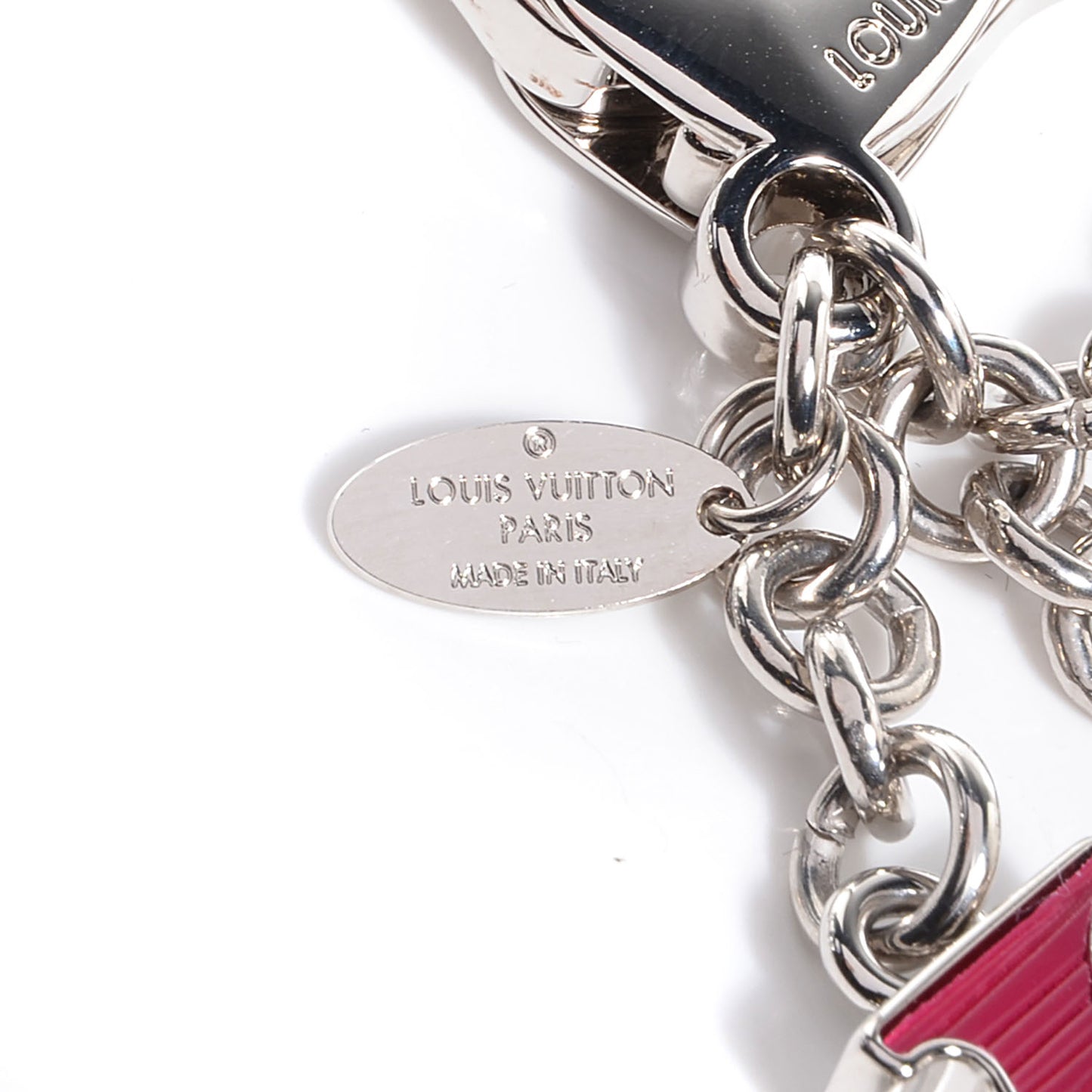 Fleur d'Epi Bag Charm Fuchsia