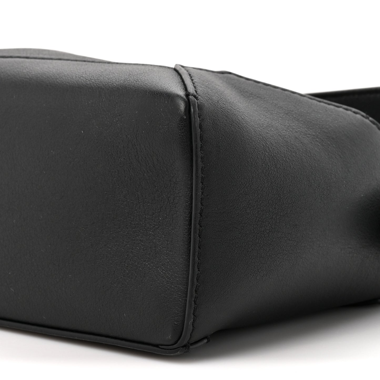 Calfskin Mini Puzzle Bag Black