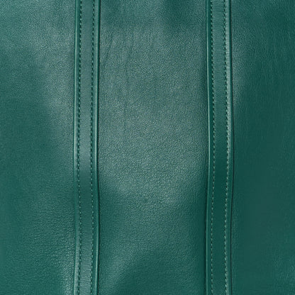 Balenciaga Calfskin Large Laundry Cabas Tote Green 8 of 16