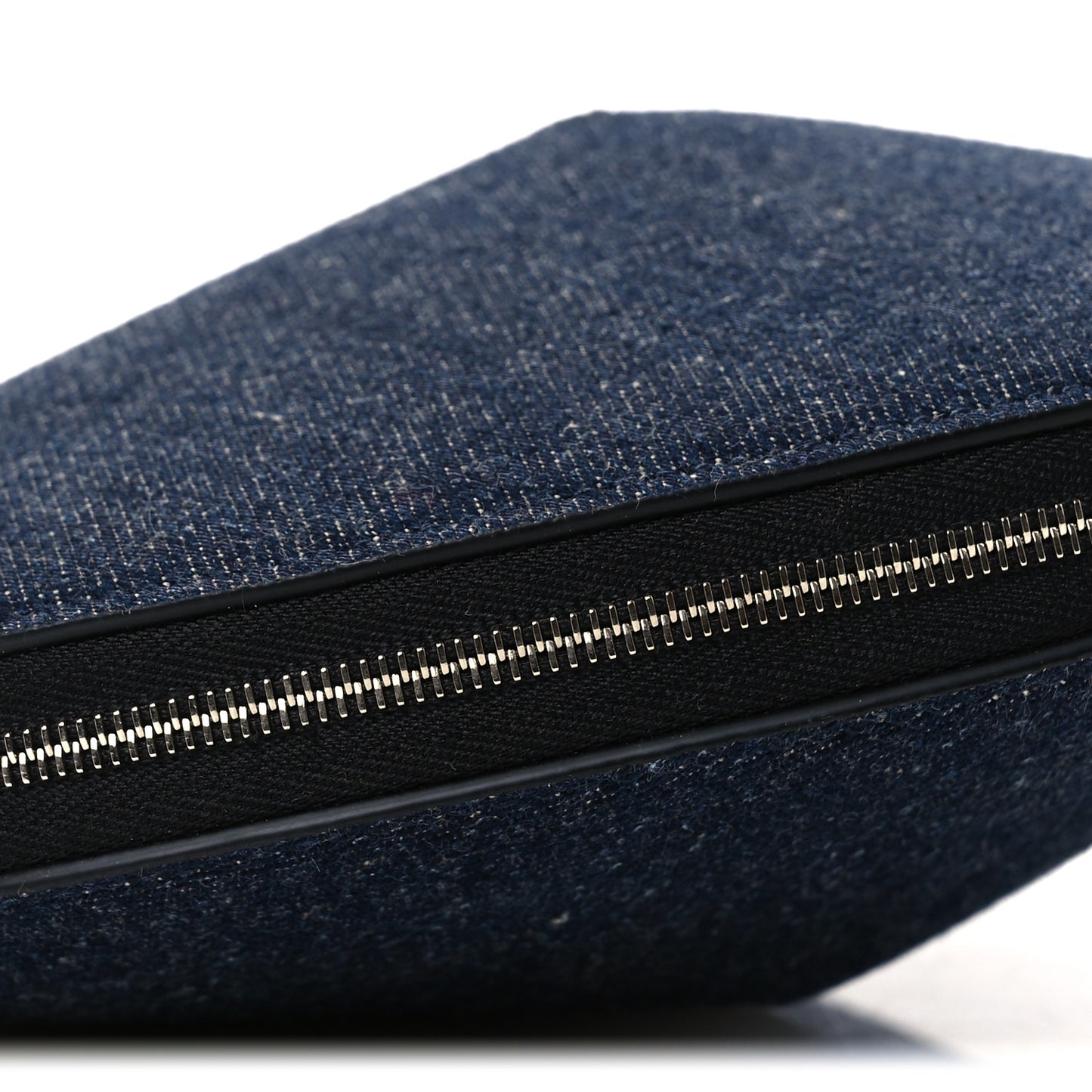 Denim Calfskin Le Coeur Bag Blue