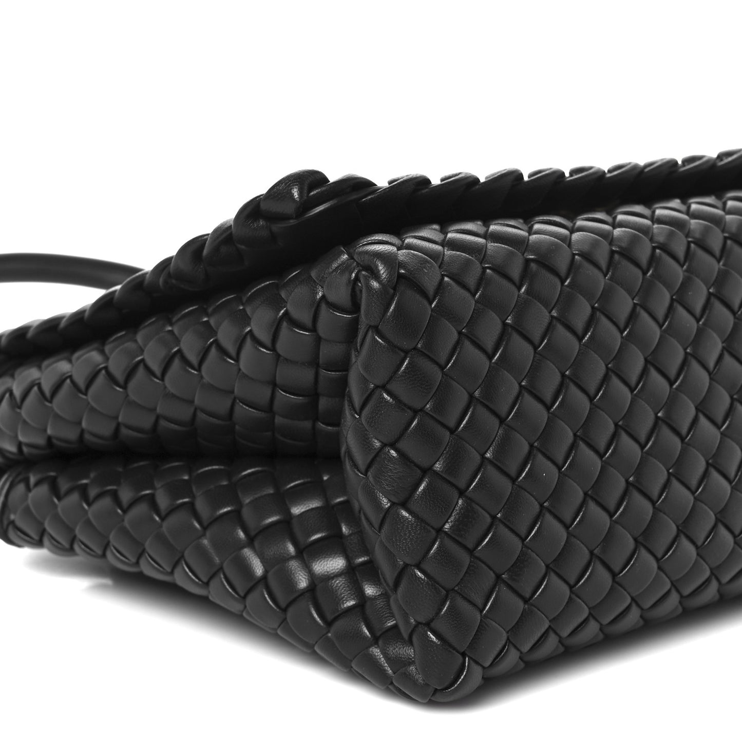 Nappa Intrecciato Patti Top Handle Bag Space