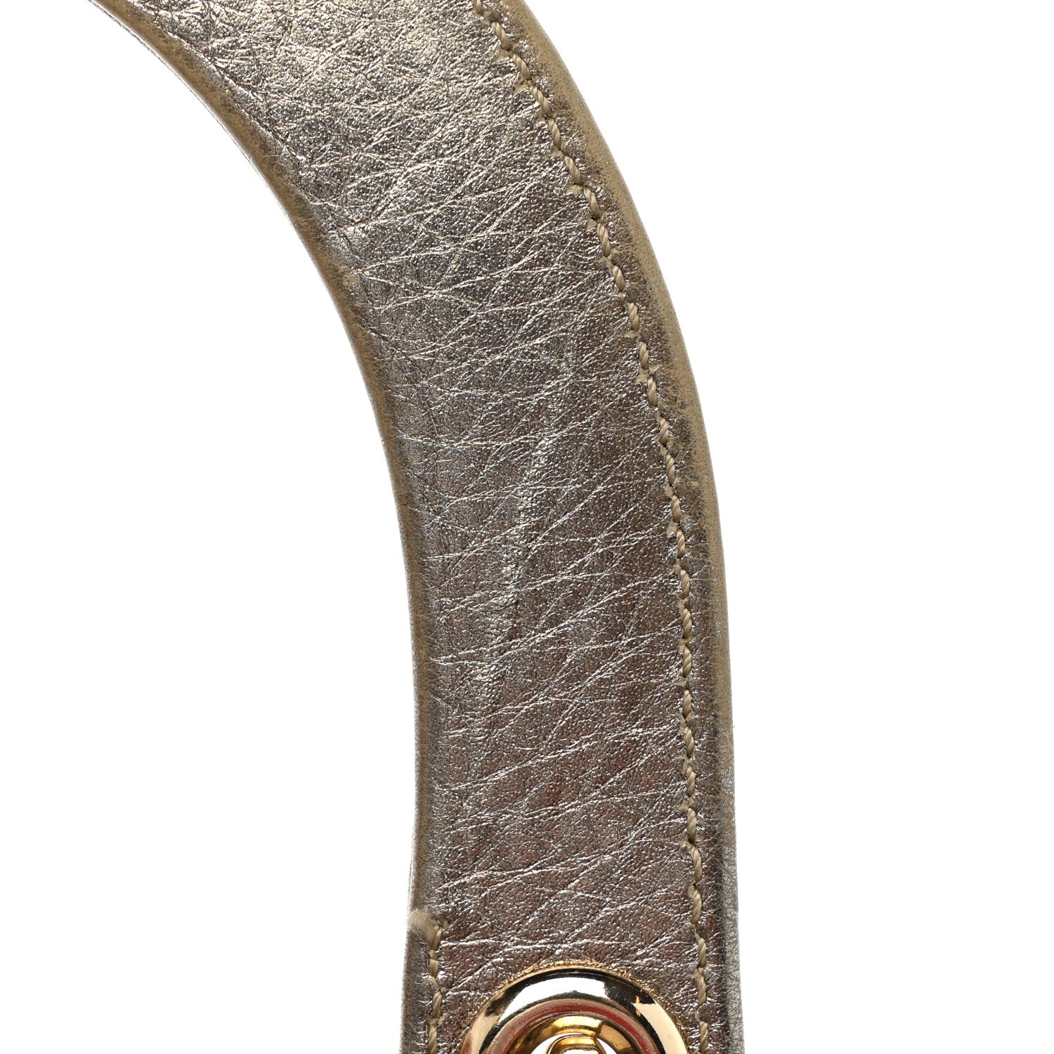 Christian Dior Metallic Grained Calfskin Cannage Medium Supple Lady Dior Gold 22 of 28