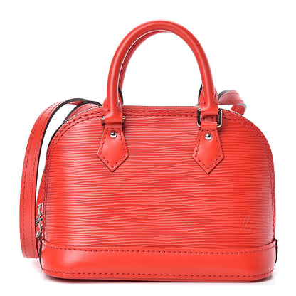 Louis Vuitton Epi Nano Alma Coquelicot 1 of 9