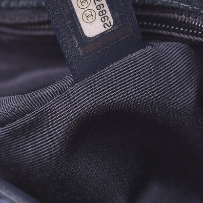 Chanel Denim Quilted Medium 19 Flap Blue 7 of 11