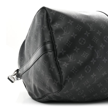 Louis Vuitton Monogram Eclipse Keepall Bandouliere 55 8 of 10